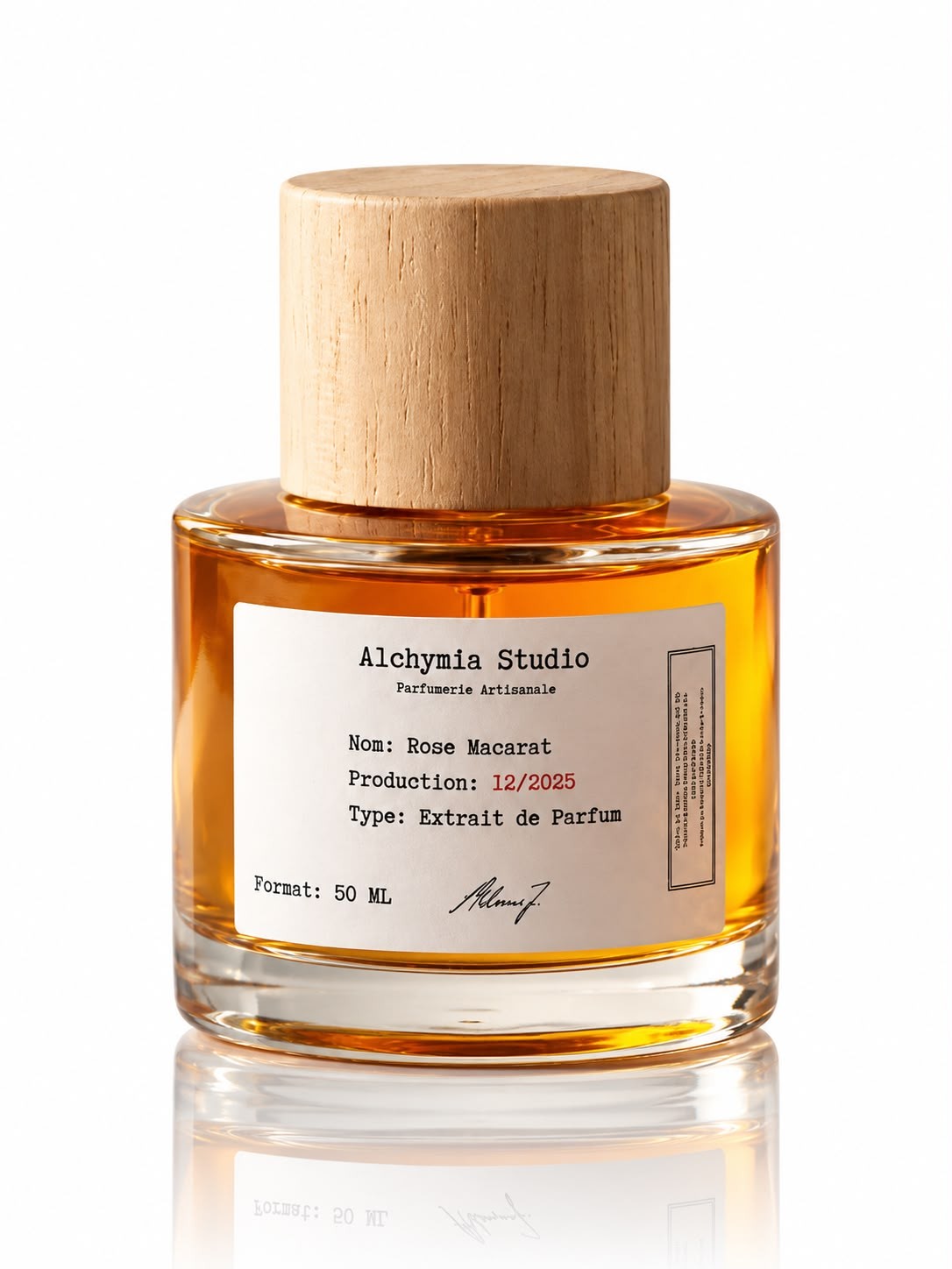 Rose Nacarat – flacon Alchymia Studio