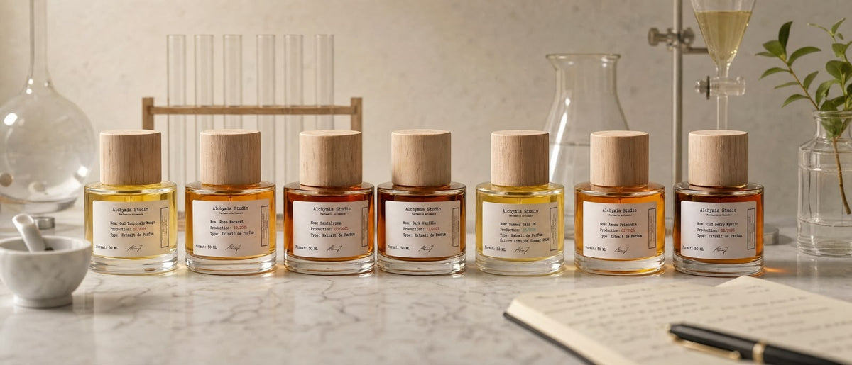 Collection d'extraits de parfum Alchymia Studio