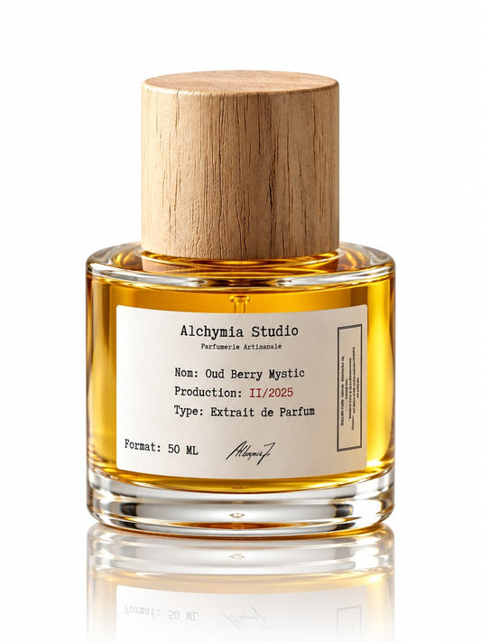 Oud Berry Mystic – flacon Alchymia Studio